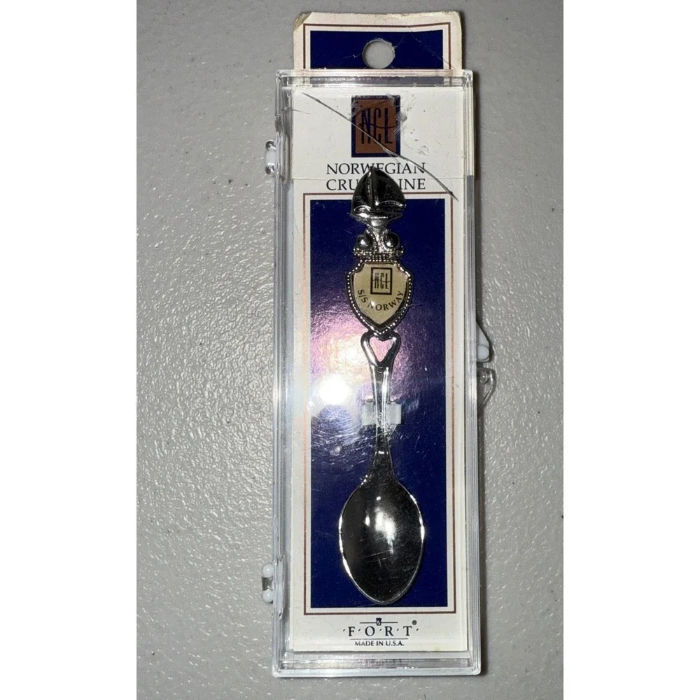 Norwegian Star Cruise Line Collectible Spoon FORT Made In The USA NEW In The Box